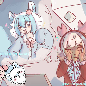 Momonga x Furuhonya (Human ver)