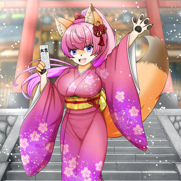 🎍あけましておめでとうございます🎍山桜桃かざねさん