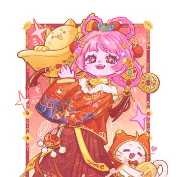 财神暖暖！！( ੭•͈ω•͈)੭๐♡.๐
