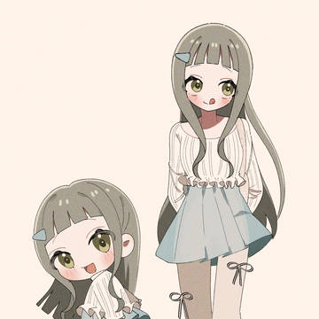 スカートにズボン
