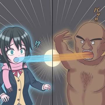 身体が入れ替わってしまうおじさんと女の子