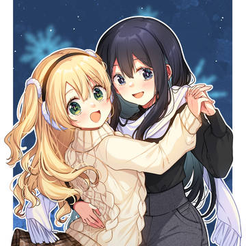 コミティア155新刊『私の好きは雪に解けない。』カバーイラスト