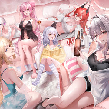 女神たちのパジャマパーティー