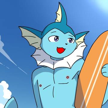 🏖vaporeon Boy Surfing🏄‍♂️