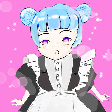 メイドの子 イラスト40日目