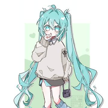 ミクちゃんの私服コーデ