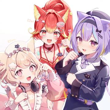 にゃんたじあ!後輩組