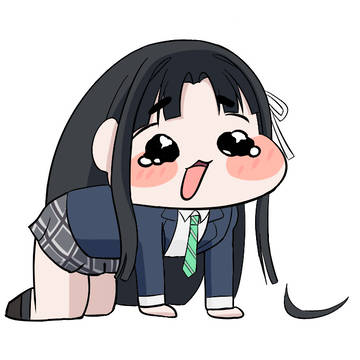 486的呆毛掉下來了
