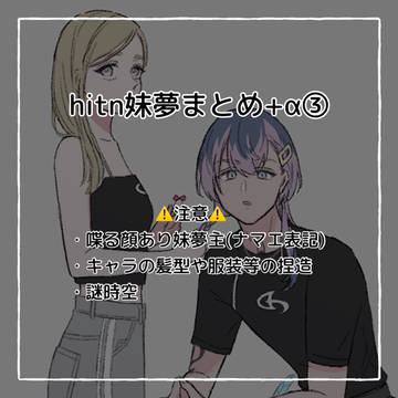hitn妹夢まとめ+α ③