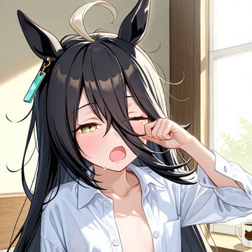 朝起きたら担当ウマ娘がいた