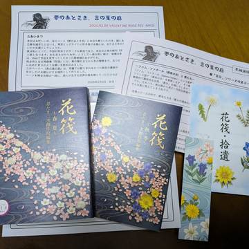 「花筏 2冊セット（特典コピー本付）」内容、及び誤植のご報告。