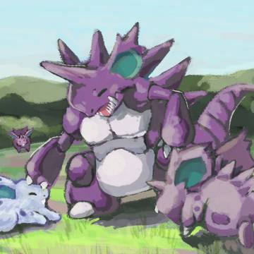 ニドキングとニドランs
