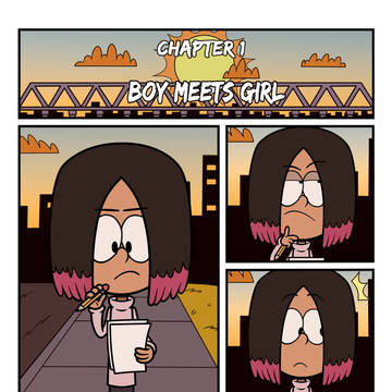 Literary Girl: Boy meets Girl