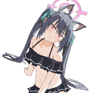 水着姿のセリカちゃん🖤