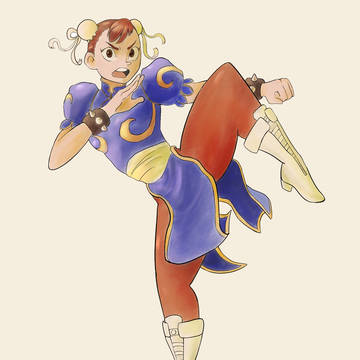 Chun lee fanart