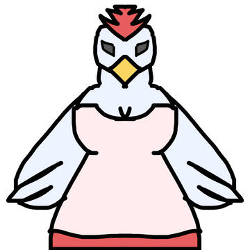 爆乳雌鶏鳥人