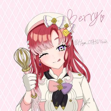 初描きベリたそ