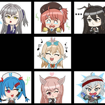 GFL 2 Exilium Stickers