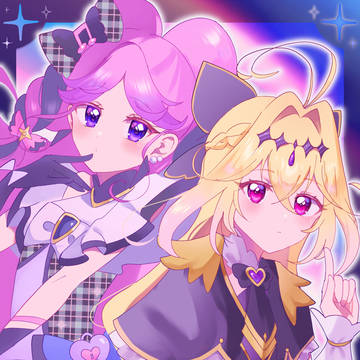 新旧黒キュア🖤