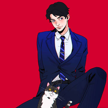 Men in suits and cats 3
