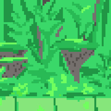 迷宮I 碧照ノ樹海ドット絵