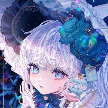 深い蒼、バタフライピーの魔法に溶けて。🦋