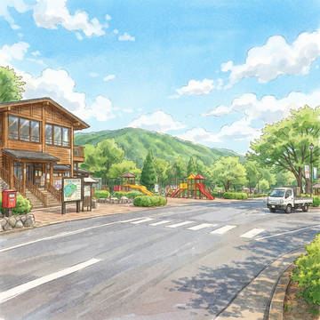 あの山頂の公園、無心で遊んだあの頃を思い出す。