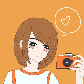 友だちのバースデーイラスト