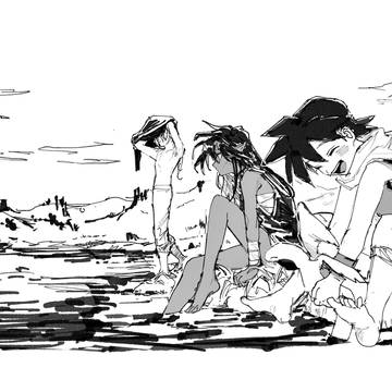 水浴び