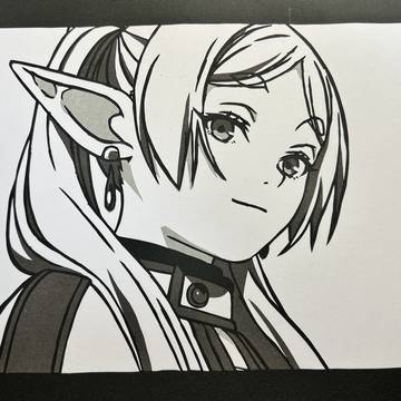 【切り絵】 葬送のフリーレン