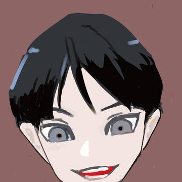 悪そうで生意気そうな表情のガキ
