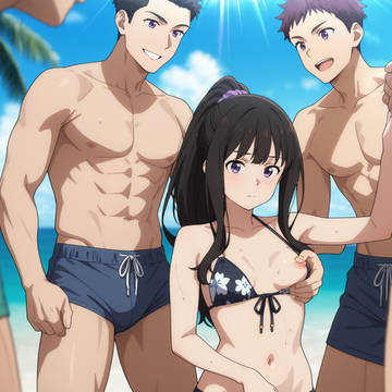 Inoue Takina beach day bang....