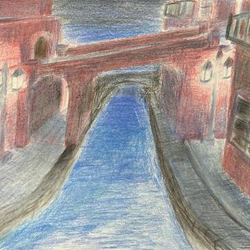 水路のある街