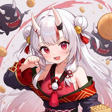 百鬼あやめ👿節分