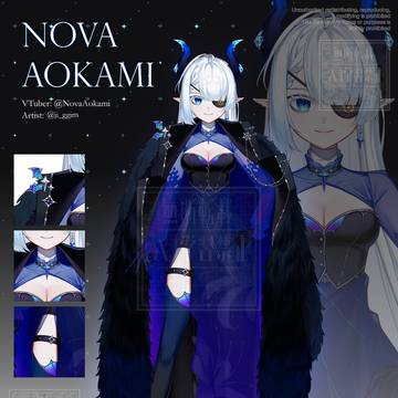VTuber Model: Nova Aokami