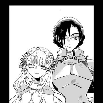 姫×女騎士のR18百合