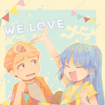 通販開始 【新刊サンプル】擬人化マリドリ合同紙