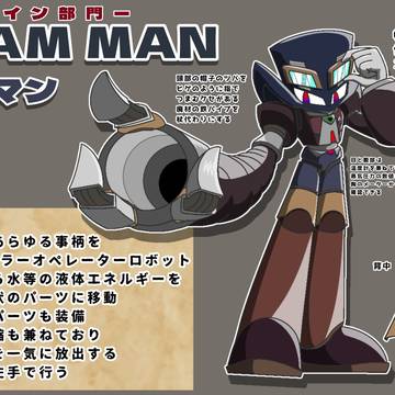 【ボスデザインコンテスト】STEAM MAN