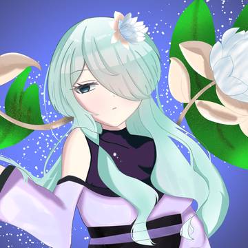 月下美人擬人化