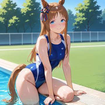 水着グラスちゃん