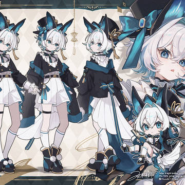 Character Design［ 🎩🐇📘 ］