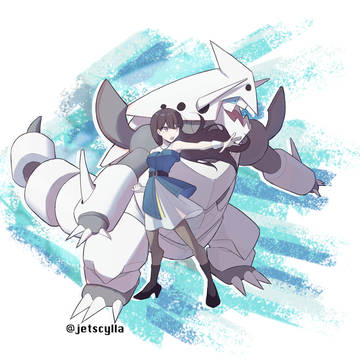 MyGO x 宝可梦（立希 & mega波士可多拉）