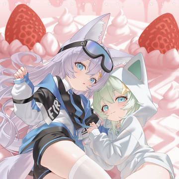 Akula & Suzume 生日贺图🎂