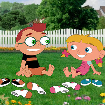 Barefoot Siblings