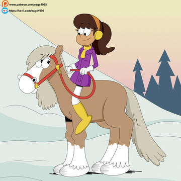 Katherine Mulligan rides Horse