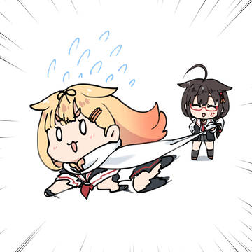 逃げられないぽいぬ
