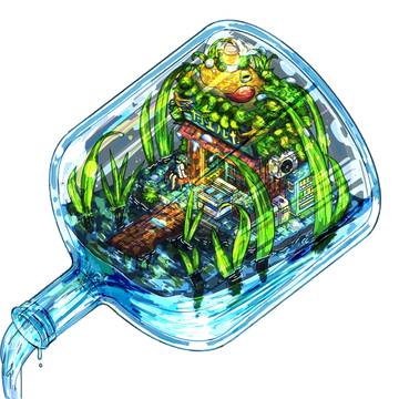 夏の瓶詰め