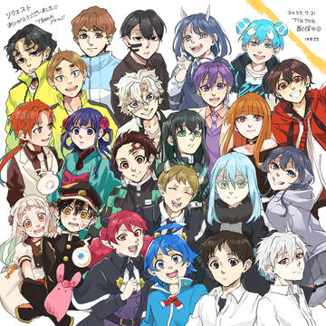 配信で受け付けたリクエストキャラ達！