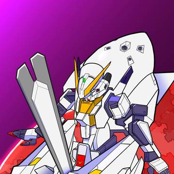 ガンダムTR-６（ウーンドウォート）と〃サイコブレードカスタム