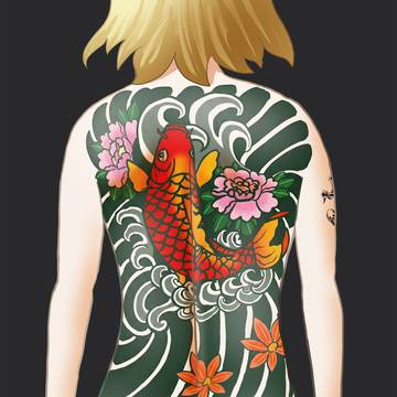 薇醬的大背完成圖